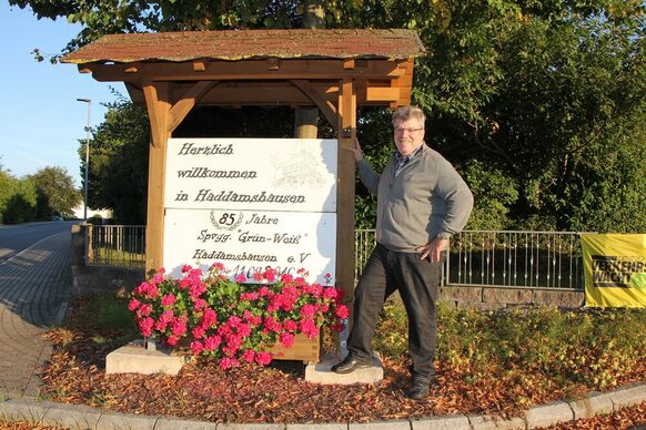 Heinz-Konrad Debus unterstützt als Ortsvorsteher seine Heimat Marburg-Haddamshausen.